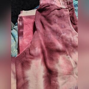 Burgundy Pink NWOT Joggers_Sweats/ SZ Med/ Cotton/ Info